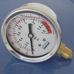 2" Liquid Filled pressure gauge