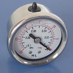 1.6" Liquid Filled Pressure Gauge, made by NF